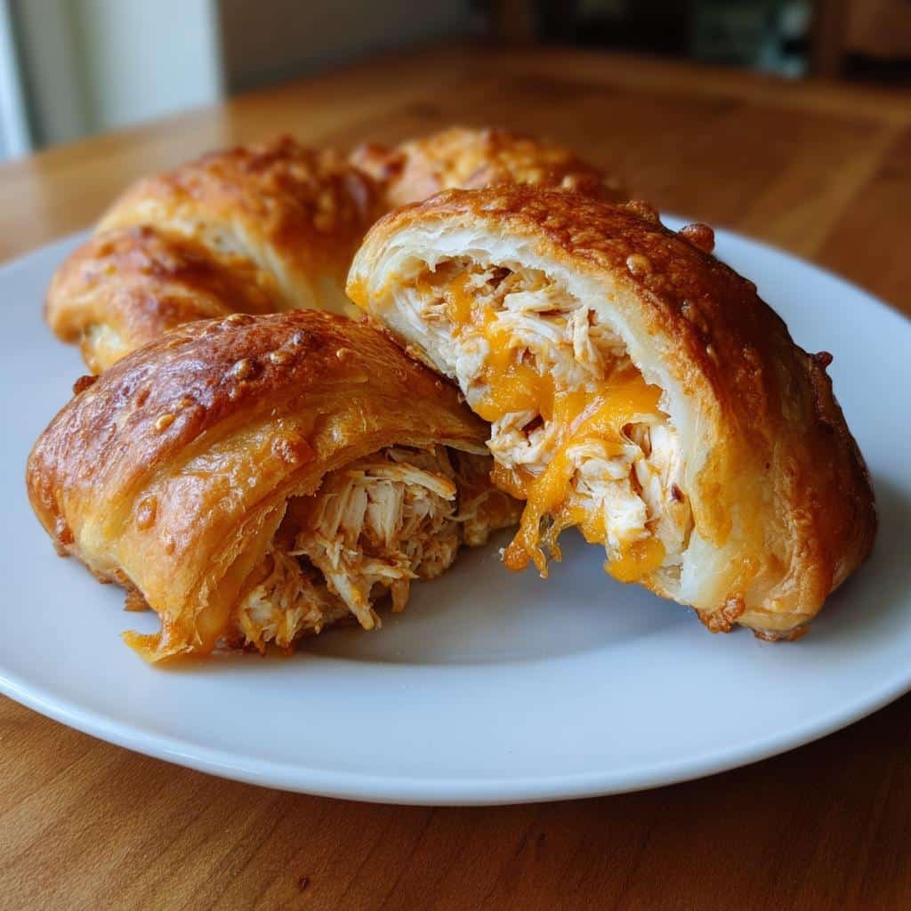 Cheesy Chicken Crescent Rolls