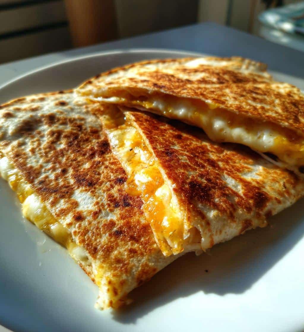 Cheesy Quesadilla Recipe - detail 1