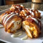 Chicken Bacon Ranch Roll-Ups