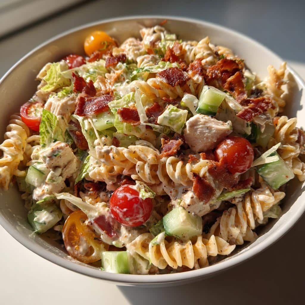 Club Sandwich Pasta Salad