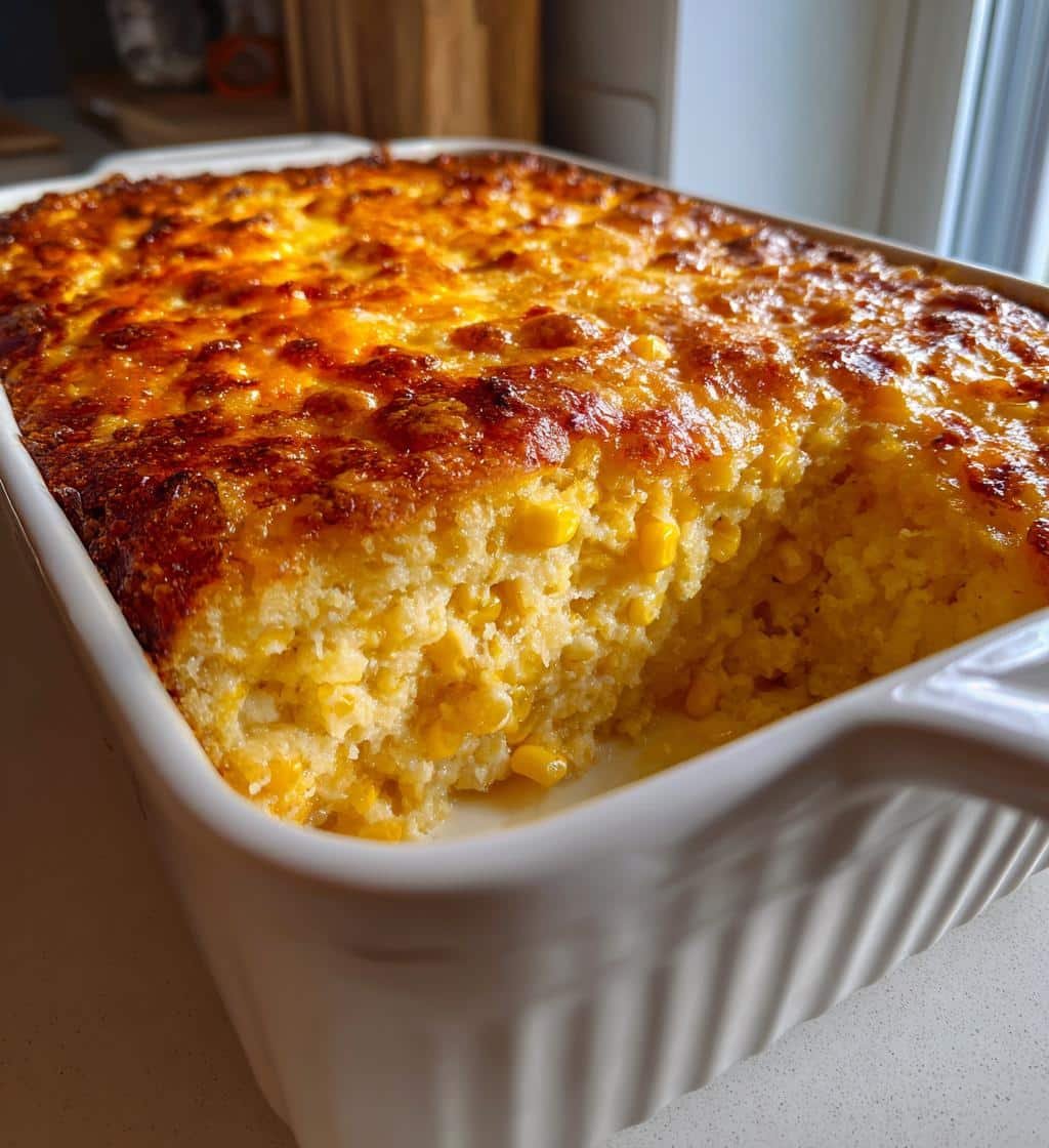 Quick Corn Casserole Recipe for Irresistible Comfort Food 4 Corn Casserole - detail 1