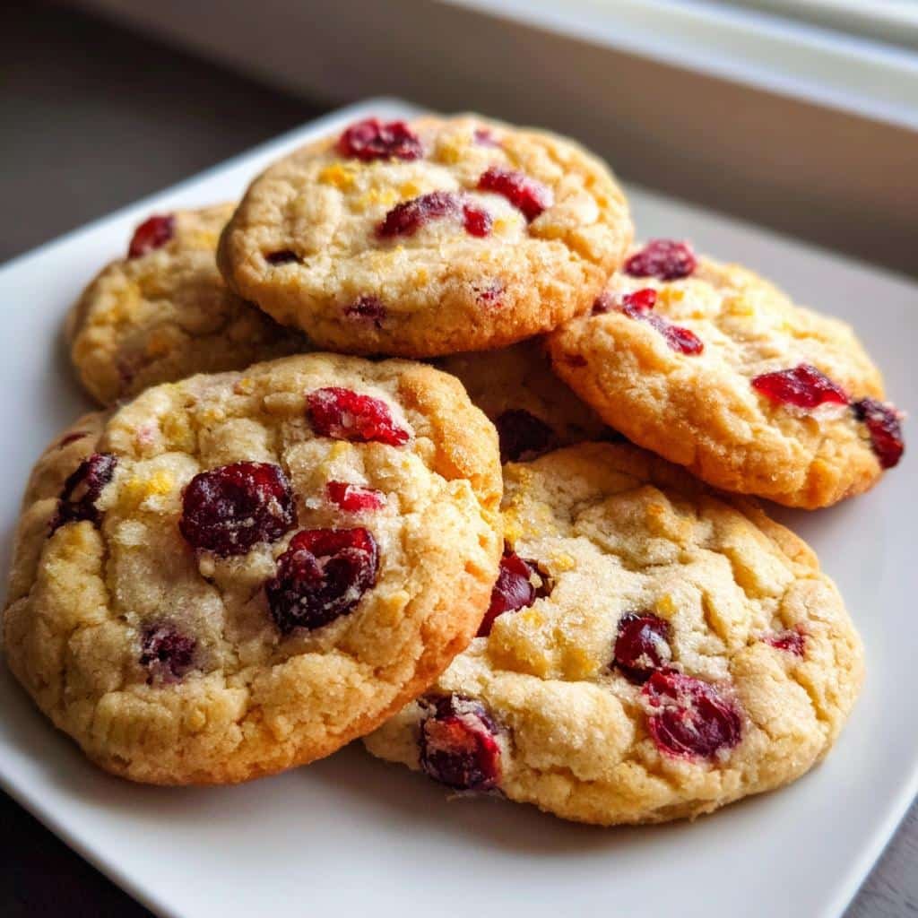 Cranberry Lemon Cookies - detail 1