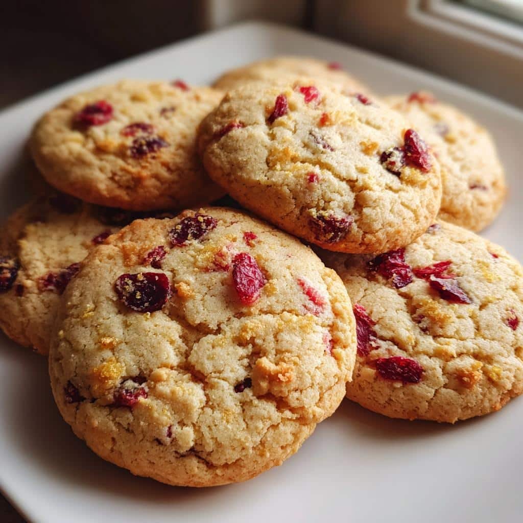 Cranberry Lemon Cookies