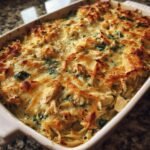 Creamy Chicken and Spinach Casserole