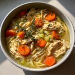Creamy chiken soup