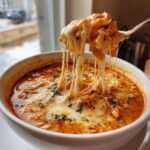 Crock Pot Creamy Chicken Parmesan Soup