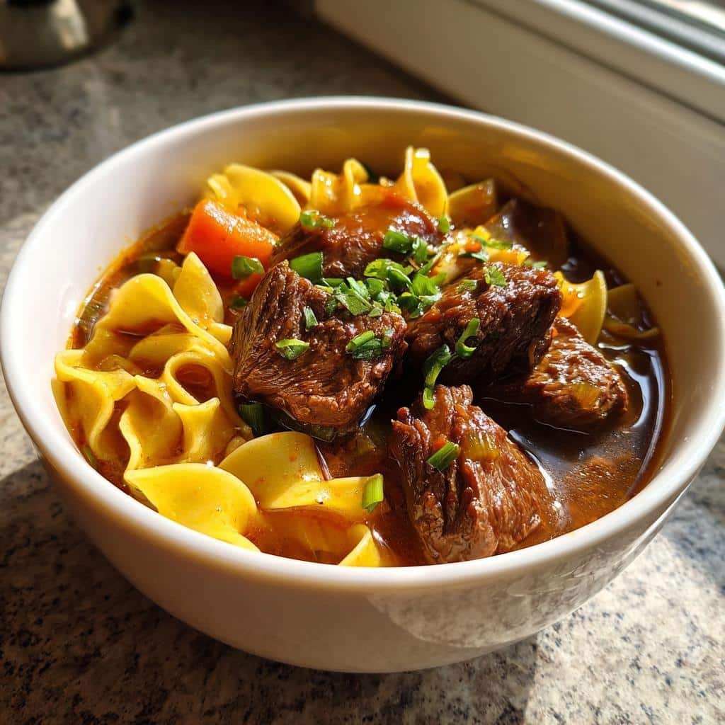 Crockpot Beef & Noodles - detail 1