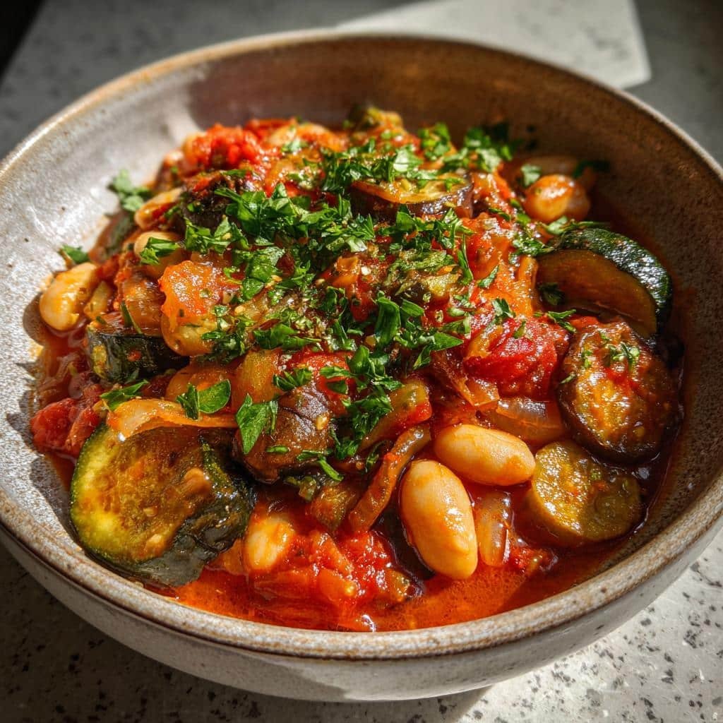 Crockpot Ratatouille with Cannellini Beans - detail 1