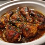 Crockpot Smothered Chicken Legs