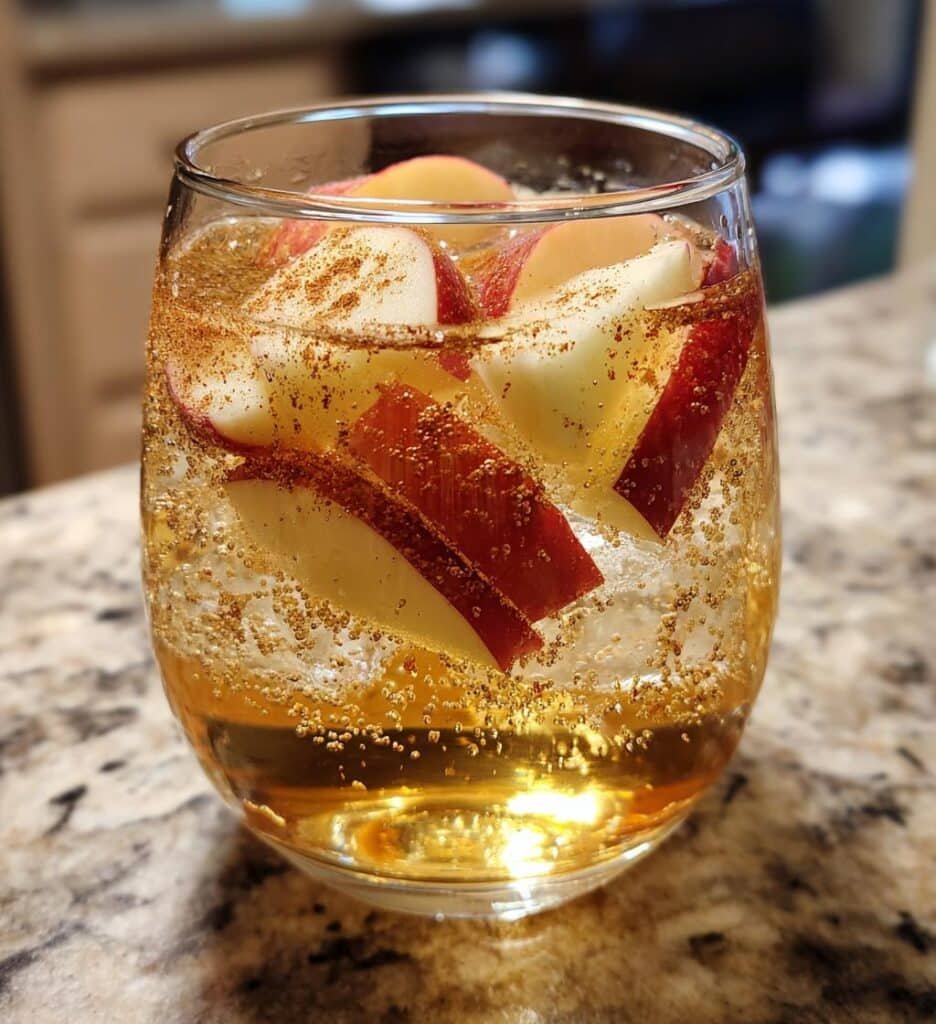 Delicious Caramel Apple Pie Punch Mocktail Recipe