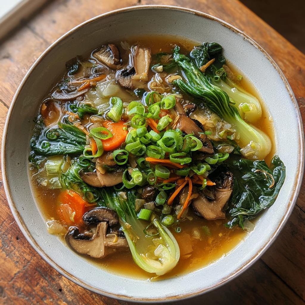 Delicious Chinese Vegetable Soup - detail 1