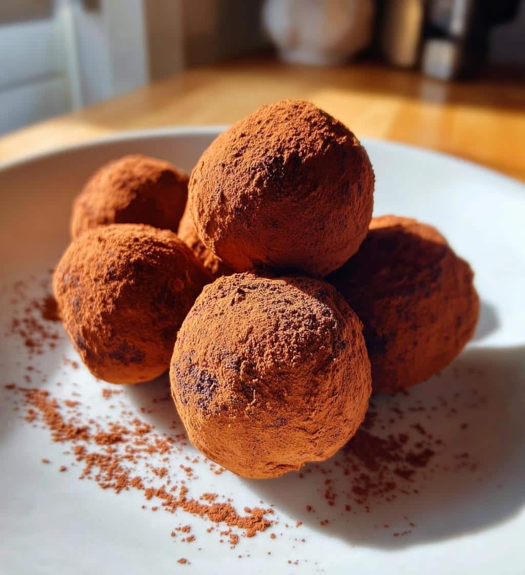 Delicious Decadent White Chocolate Truffles - detail 1