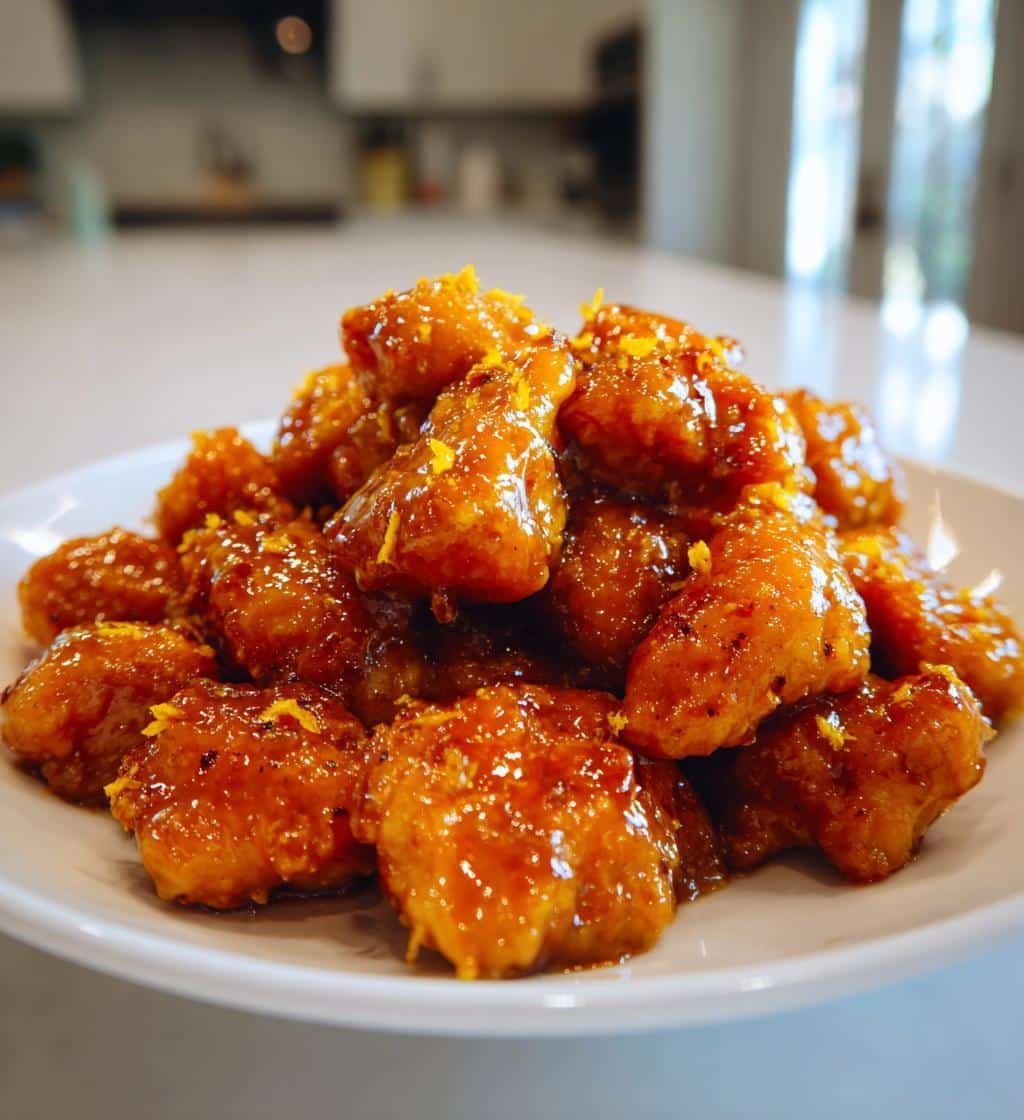 Easy 4-ingredient Orange Chicken - detail 1