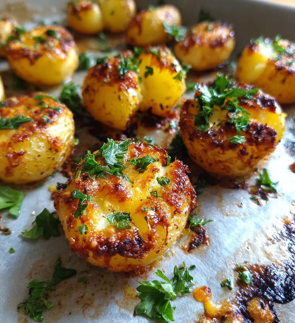 Easy Cheesy Ranch Oven Roasted Potatoes - detail 1