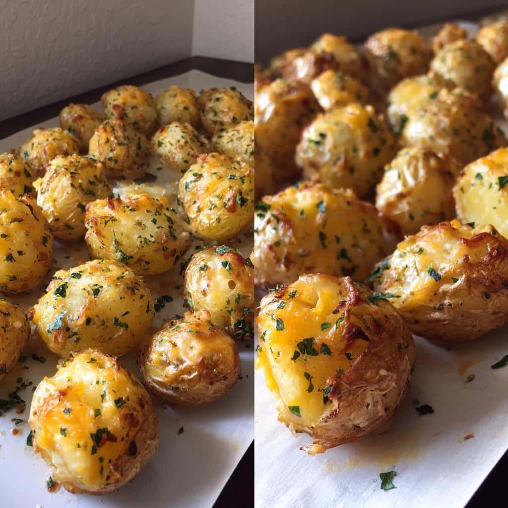 Easy Cheesy Ranch Oven Roasted Potatoes - detail 1