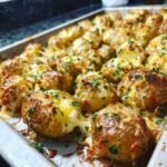 Easy Cheesy Ranch Oven Roasted Potatoes