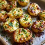 Easy Cheesy Ranch Oven Roasted Potatoes