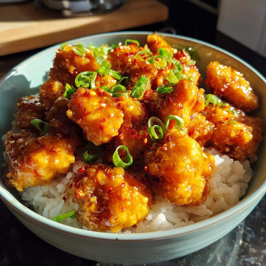 Easy Chinese Orange Chicken - detail 1
