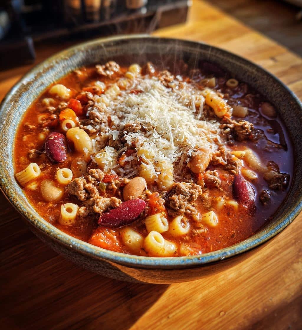 Easy Crockpot Pasta Fagioli - detail 1