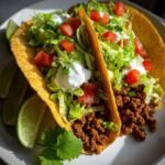 Easy Healthy Caramelized Onion Beef Tacos