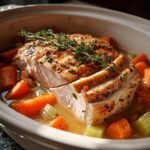 Easy Healthy Crockpot Turkey Dinner