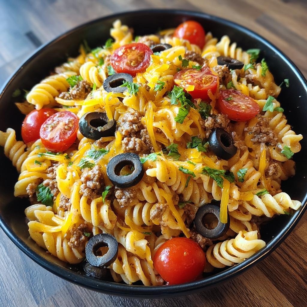 Easy Taco Pasta Salad