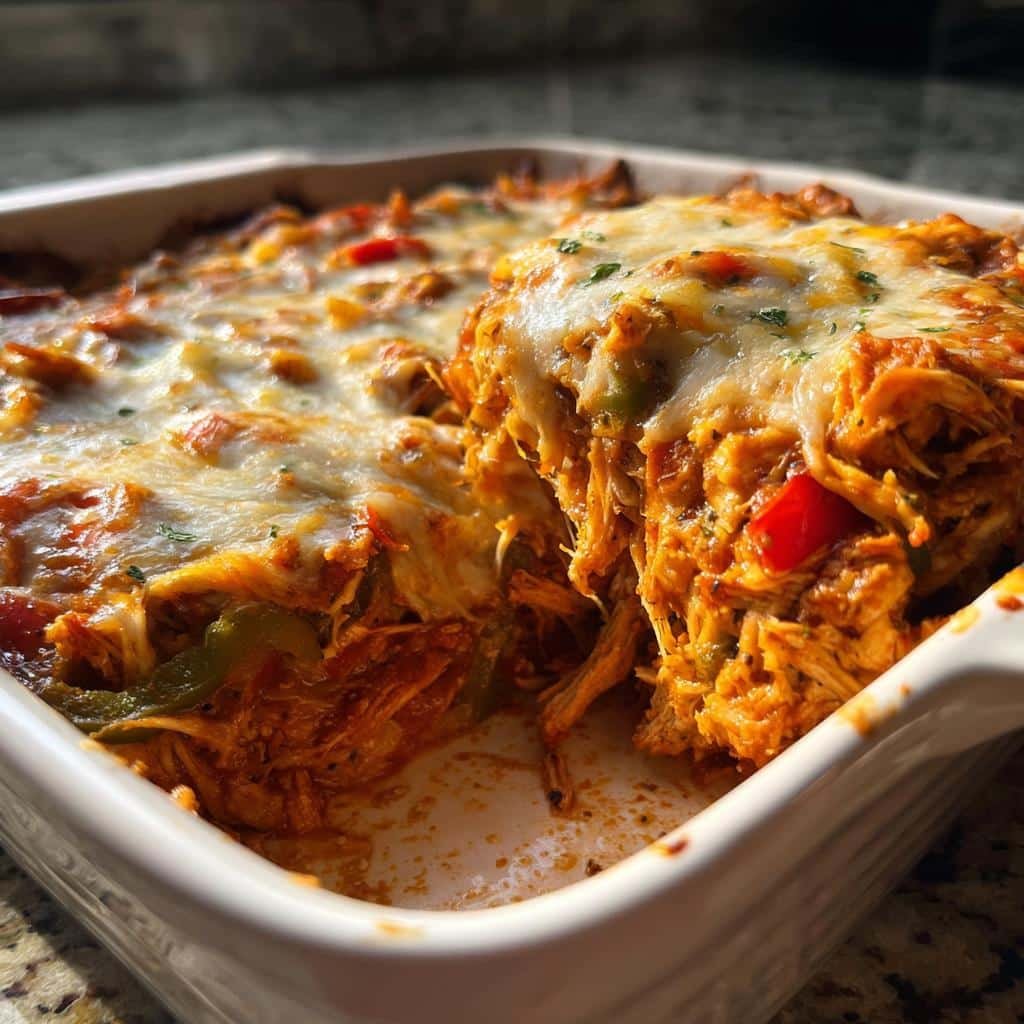 Fajita Chicken Casserole