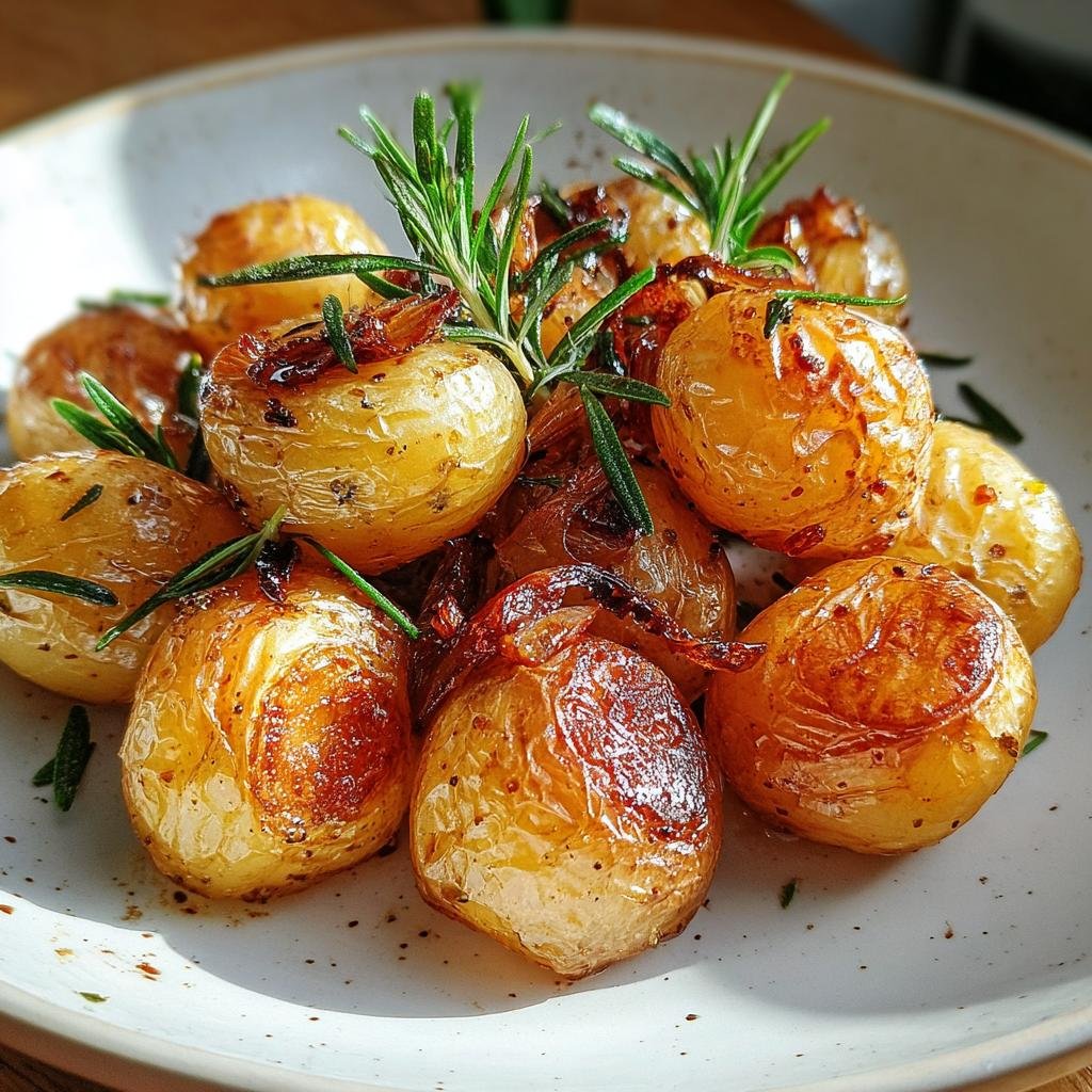 Garlic Confit Roasted Potatoes