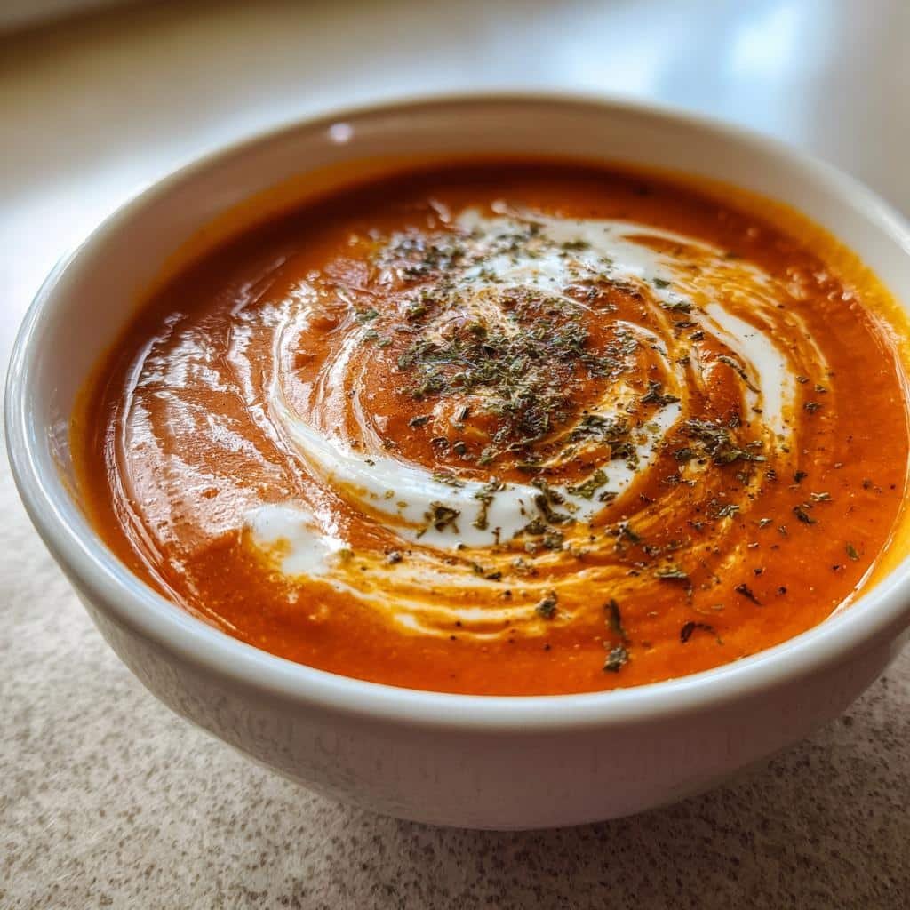 Healthy 20-Min Creamy Tomato Blender Soup - Instant Comfort! 4 Healthy 20-Min Creamy Tomato Blender Soup - detail 1