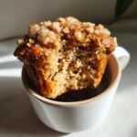 Healthy 3 minute Pumpkin Streusel Muffins