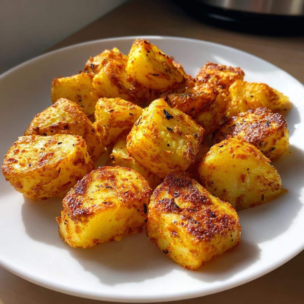 Healthy 5-Ingredient Curry Spiced Potatoes