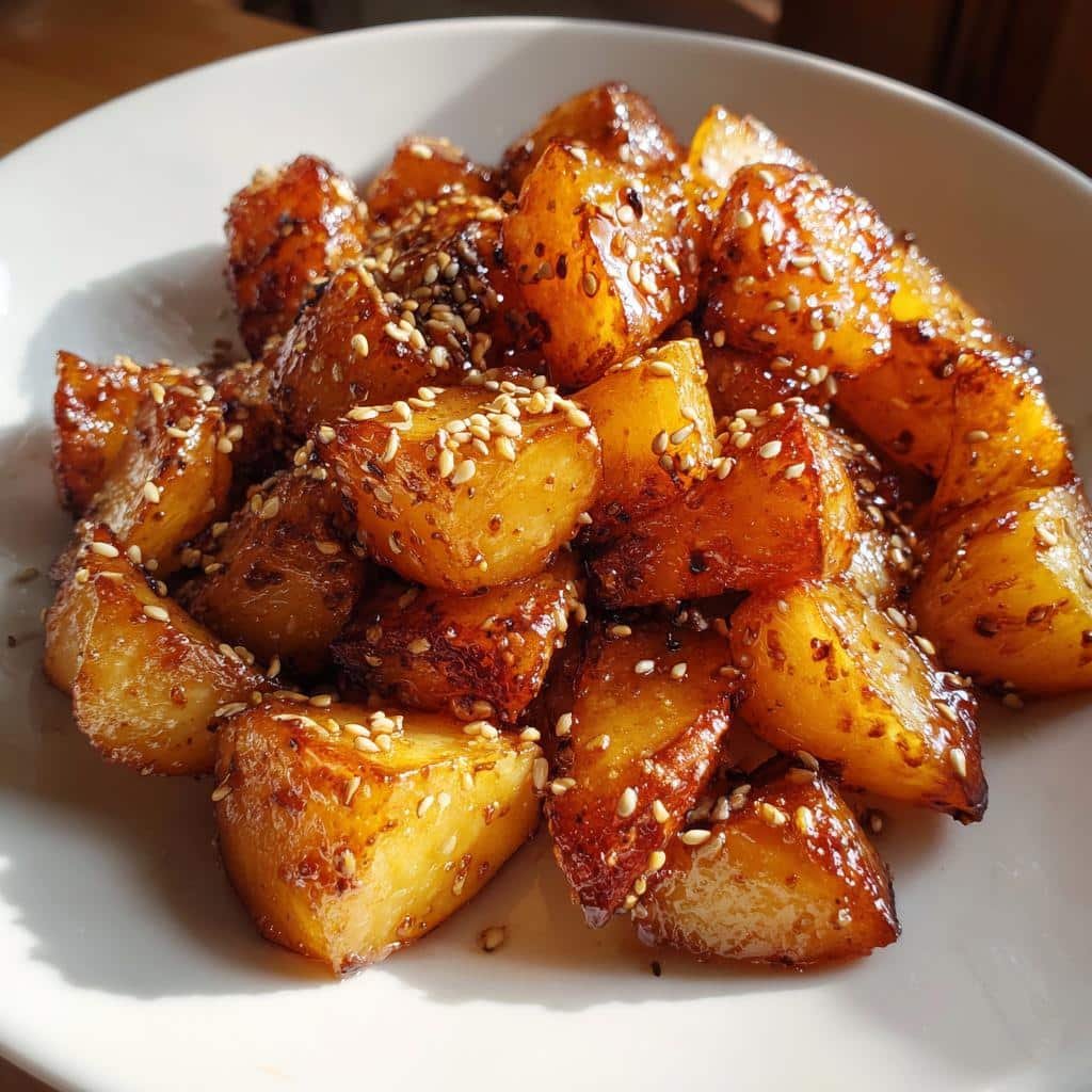 Irresistible 5-Ingredient Sesame Soy Potatoes in 25 Minutes 4 Healthy 5-Ingredient Sesame Soy Potatoes - detail 1