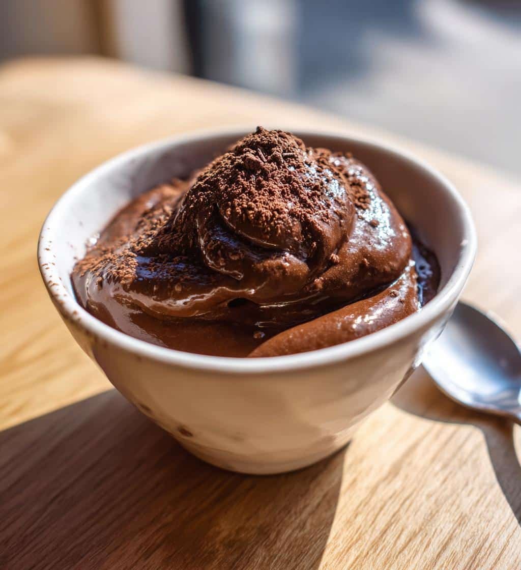 Healthy 5 Minute Chocolate Cream Delight