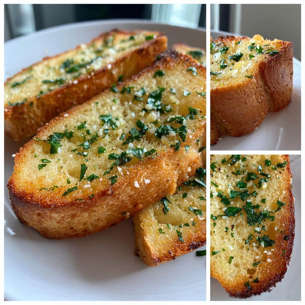 Healthy Air Fryer Garlic Bread