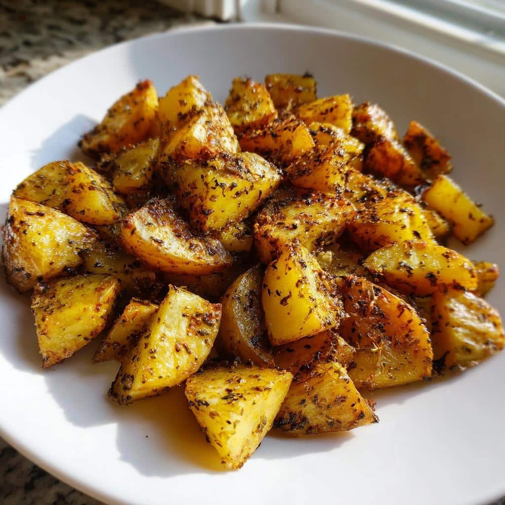 Healthy Air Fryer Za’atar Potatoes