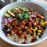 Healthy BBQ Chicken Bowl