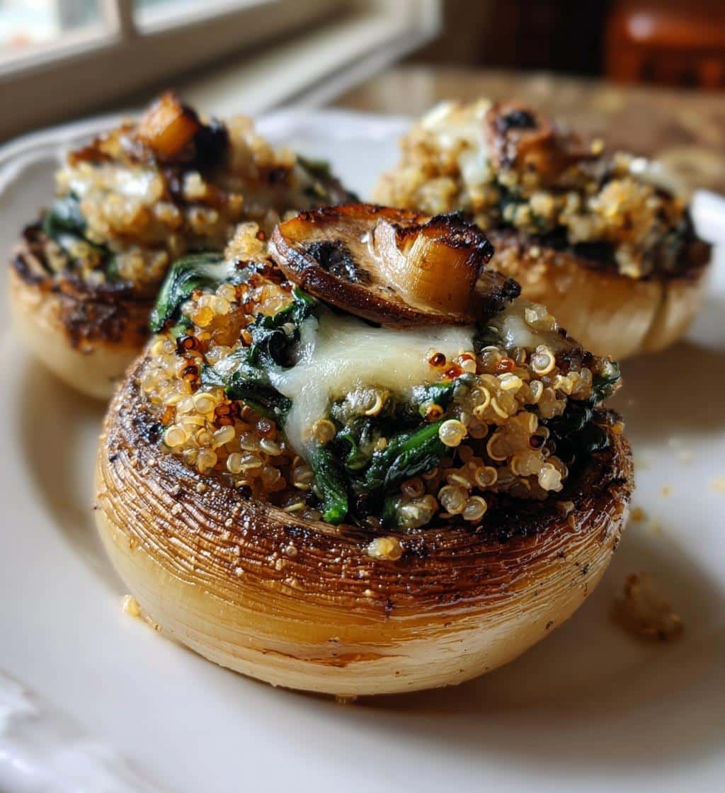 Healthy Baked Vidalia Onions (Stuffed) - detail 1