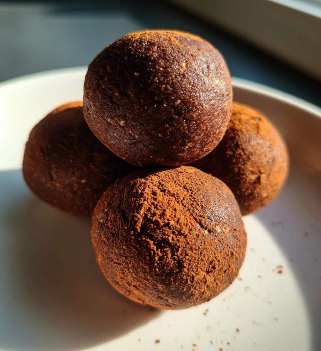 Healthy Brownie Batter Protein Balls