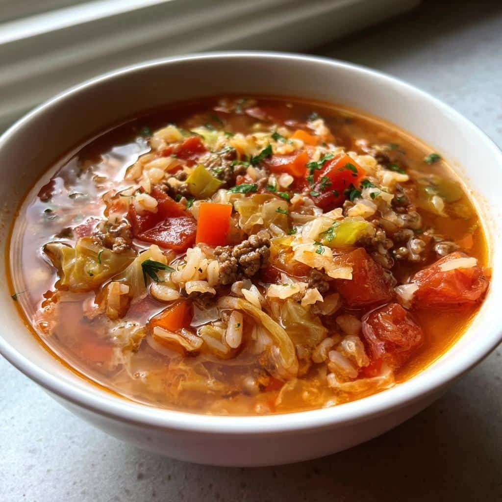 Healthy Budget Cabbage Roll Soup: 45-Minute Comfort Magic 4 Healthy Budget Cabbage Roll Soup - detail 1