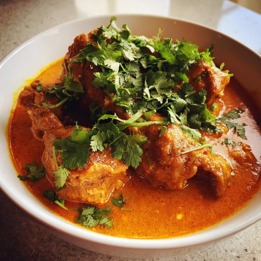 Healthy Butter Chicken in Crockpot