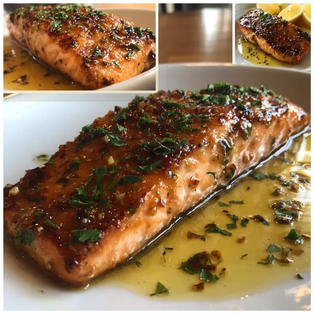 Healthy Cajun Honey Butter Salmon - detail 1
