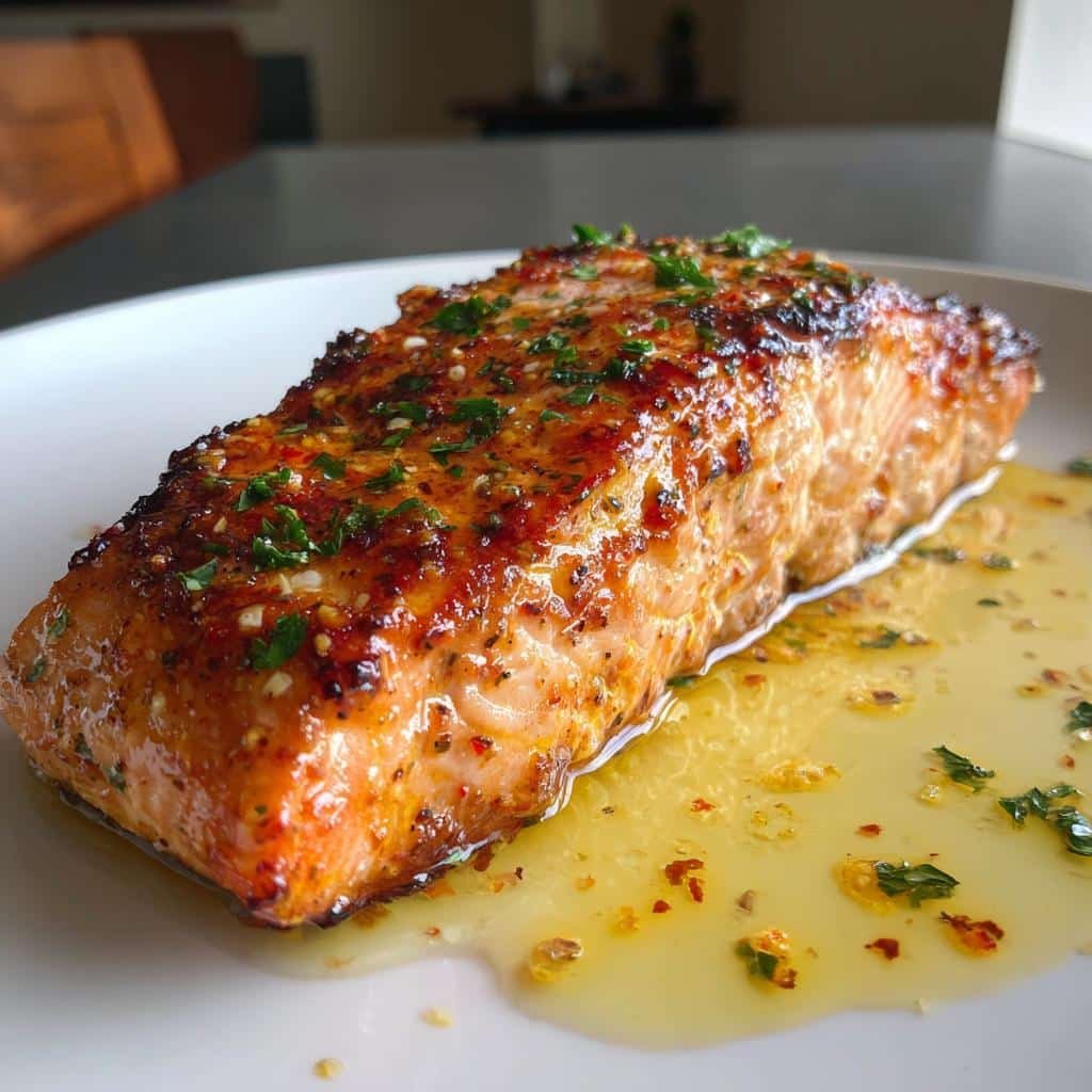 Healthy Cajun Honey Butter Salmon