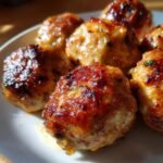 Healthy Caramelized Onion Turkey Meatballs