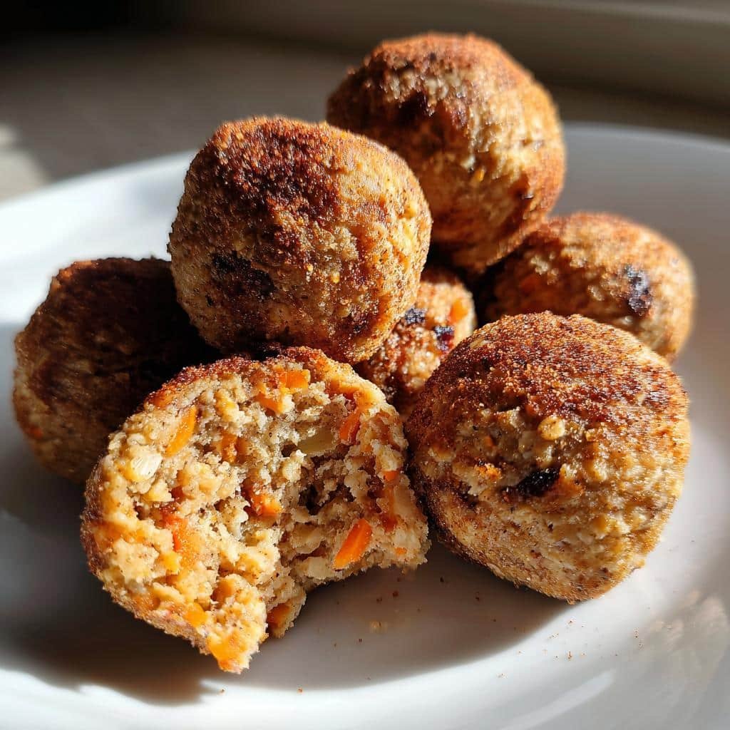 Healthy Carrot Cake Protein Balls - detail 1
