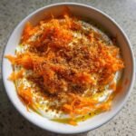 Healthy Carrot Yogurt Dip