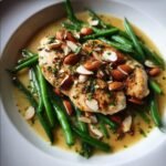 Healthy Chicken Amandine Green Bean Casserole