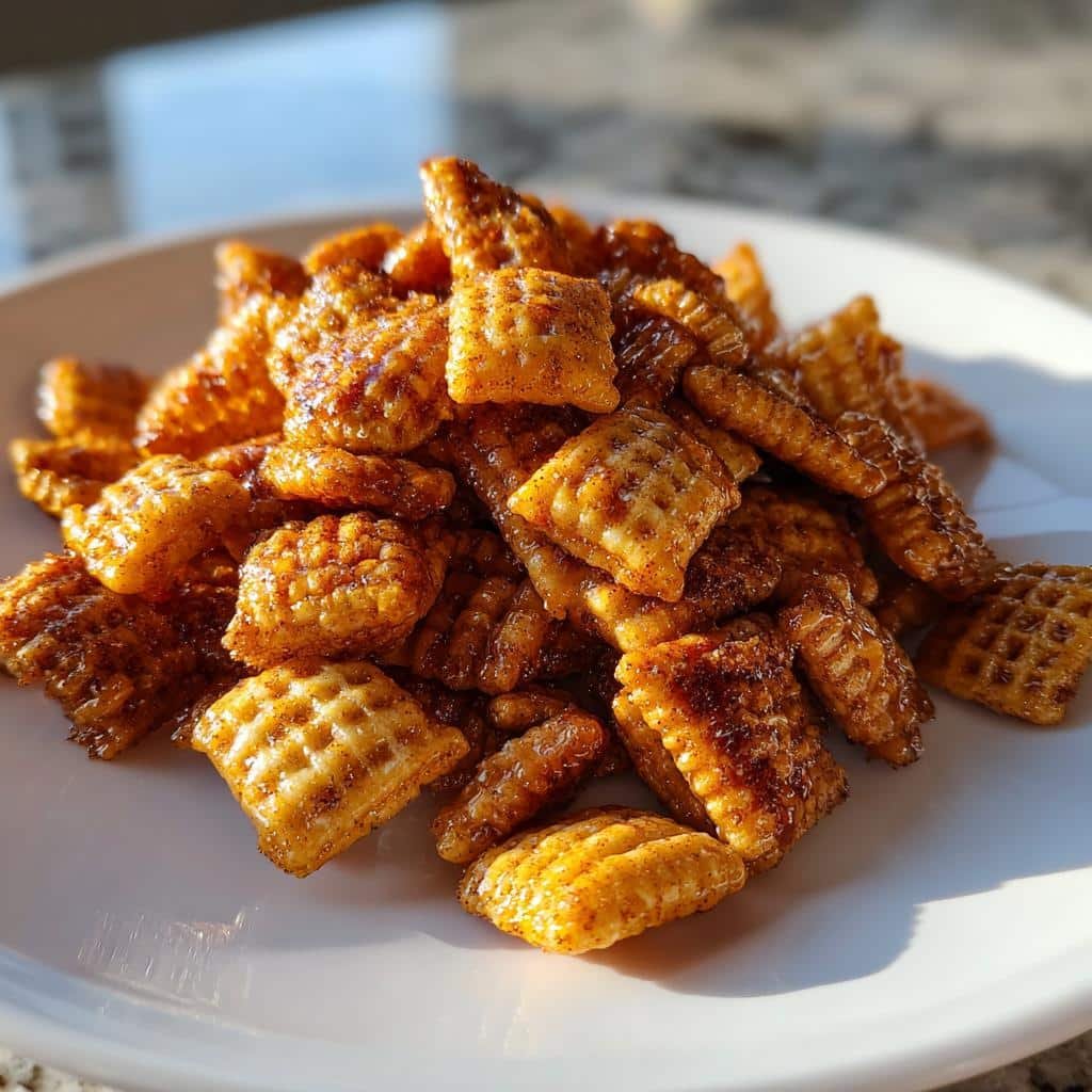Healthy Churro Chex Mix - detail 1