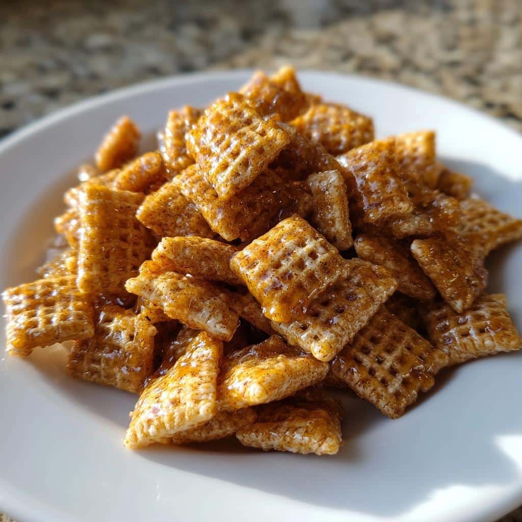 Healthy Churro Chex Mix