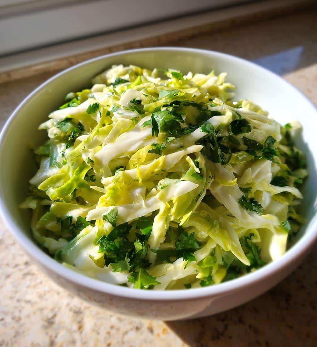 Healthy Cilantro Lime Slaw