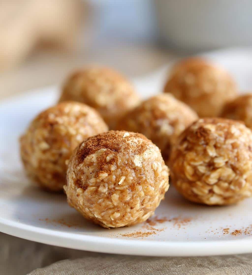 Healthy Cinnamon Roll Protein Balls - detail 1